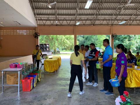 โครงการบริหารจัดการขยะมูลฝอยในชุมชน ประจำปีงบประมาณ 2567
