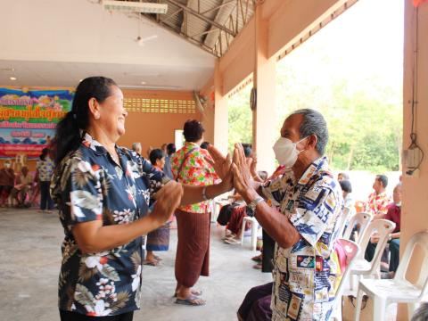 โครงการอบรมผู้สูงอายุและร่วมสืบสานวัฒนธรรมประเพณี ประจำปี 2566