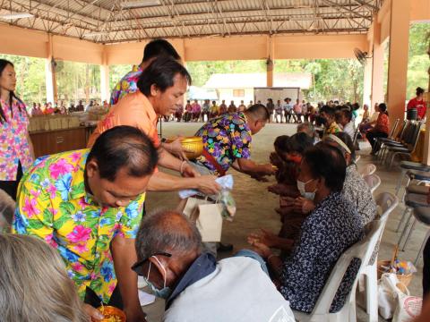 โครงการอบรมผู้สูงอายุและร่วมสืบสานวัฒนธรรมประเพณี ประจำปี 2566