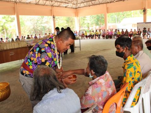 โครงการอบรมผู้สูงอายุและร่วมสืบสานวัฒนธรรมประเพณี ประจำปี 2566