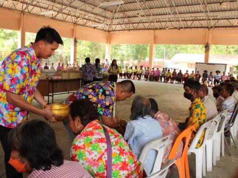 โครงการอบรมผู้สูงอายุและร่วมสืบสานวัฒนธรรมประเพณี ประจำปี 2566