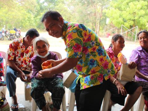 โครงการอบรมผู้สูงอายุและร่วมสืบสานวัฒนธรรมประเพณี ประจำปี 2566