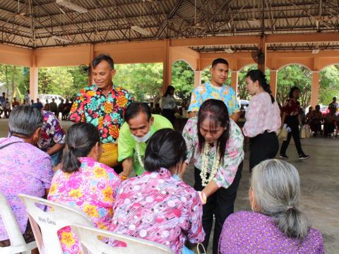 โครงการอบรมผู้สูงอายุและร่วมสืบสานวัฒนธรรมประเพณี ประจำปี 2566