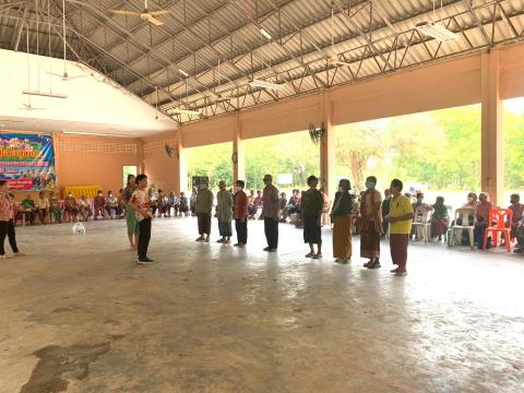 โครงการอบรมผู้สูงอายุและร่วมสืบสานวัฒนธรรมประเพณี ประจำปี 2566