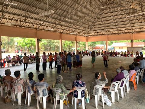 โครงการอบรมผู้สูงอายุและร่วมสืบสานวัฒนธรรมประเพณี ประจำปี 2566