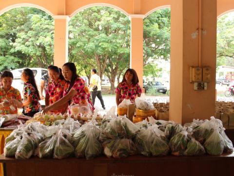 โครงการอบรมผู้สูงอายุและร่วมสืบสานวัฒนธรรมประเพณี ประจำปี 2566