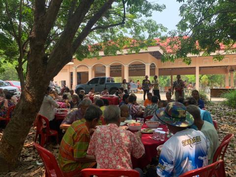 โครงการอบรมผู้สูงอายุและร่วมสืบสานวัฒนธรรมประเพณี ประจำปี 2566