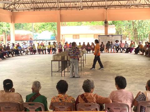 โครงการอบรมผู้สูงอายุและร่วมสืบสานวัฒนธรรมประเพณี ประจำปี 2566