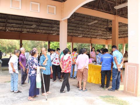 โครงการอบรมผู้สูงอายุและร่วมสืบสานวัฒนธรรมประเพณี ประจำปี 2566