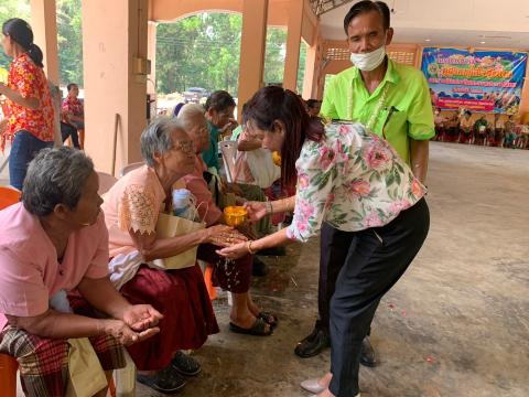 โครงการอบรมผู้สูงอายุและร่วมสืบสานวัฒนธรรมประเพณี ประจำปี 2566