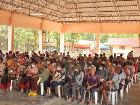 โครงการอบรมผู้สูงอายุและร่วมสืบสานวัฒนธรรมประเพณี ประจำปี 2566