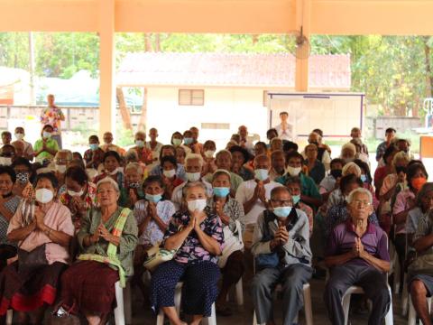 โครงการอบรมผู้สูงอายุและร่วมสืบสานวัฒนธรรมประเพณี ประจำปี 2566