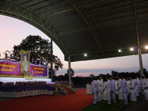 กิจกรรมเฉลิมพระเกียรติสมเด็จพระนางเจ้าฯพระบรมราชินี เนื่องในโอกาสวันเฉลิมพระชนมพรรษา ณ โดมอเนกประสงค์สวนเฉลิมพระเกียรติ 72 พรรษา