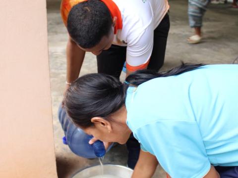 โครงการอบรมส่งเสริมอาชีพระยะสั้น หลักสูตรการทำปลาส้มไร้กาง และเค้กกล้วยหอม