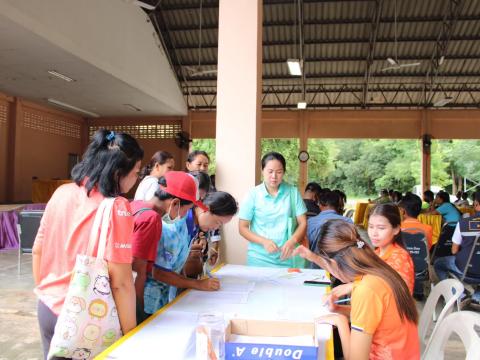 โครงการอบรมส่งเสริมอาชีพระยะสั้น หลักสูตรการทำปลาส้มไร้กาง และเค้กกล้วยหอม