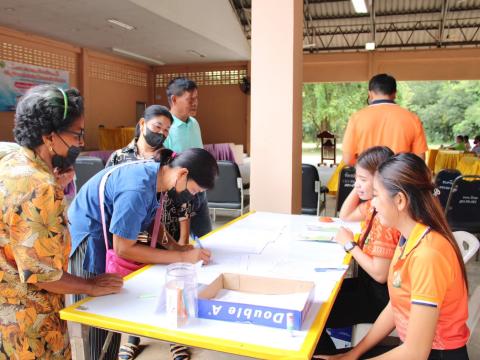 โครงการอบรมส่งเสริมอาชีพระยะสั้น หลักสูตรการทำปลาส้มไร้กาง และเค้กกล้วยหอม