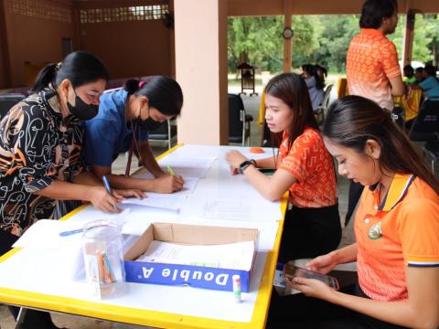 โครงการอบรมส่งเสริมอาชีพระยะสั้น หลักสูตรการทำปลาส้มไร้กาง และเค้กกล้วยหอม