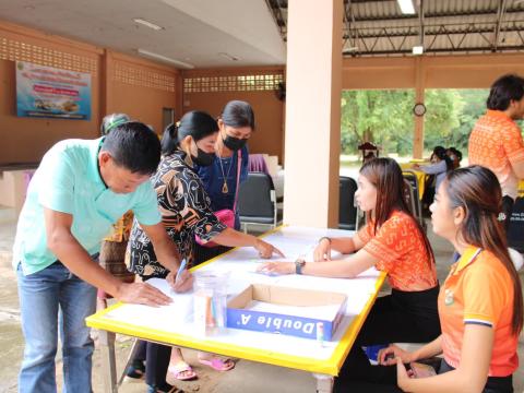 โครงการอบรมส่งเสริมอาชีพระยะสั้น หลักสูตรการทำปลาส้มไร้กาง และเค้กกล้วยหอม